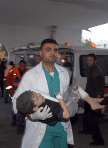 UNWRA - An estimated 350 children were killed and thousands were injured during the 2008-09 Israeli military operation in Gaza.