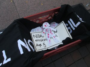 a representation of a Palestinian child